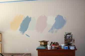Дефекты при покраске стен водоэмульсионной краской